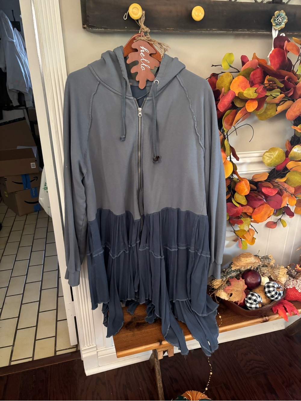 Free People Moon Dust Hoodie L - Picture 4 of 4